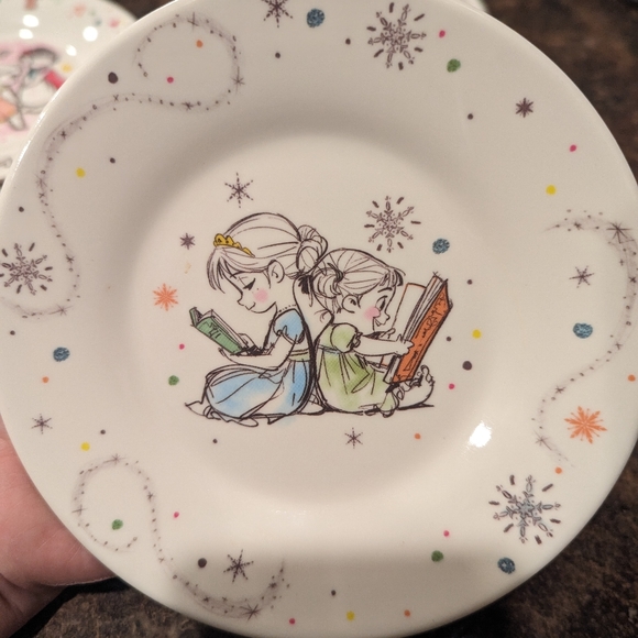 Set of 4 Disney Animator's collection melamine plates - Picture 9 of 13